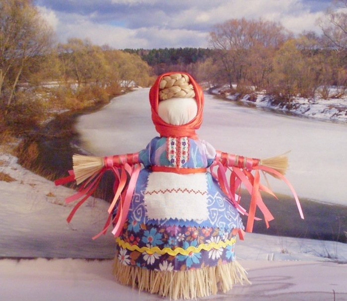Кукла Масленица из ткани своими руками с фото и видео