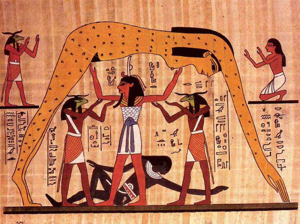 встроенный в египетскую мифологию