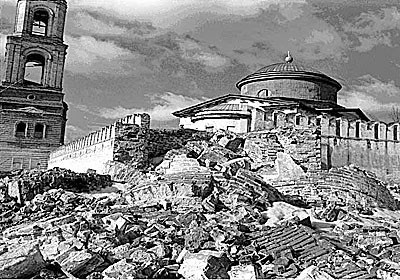 Разрушения в Раифском монастыре в 20 веке