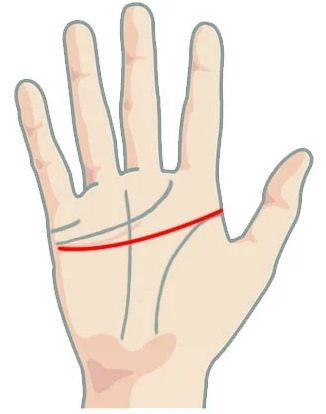 Значение, если линия головы приближается к линии сердца при гадании по руке