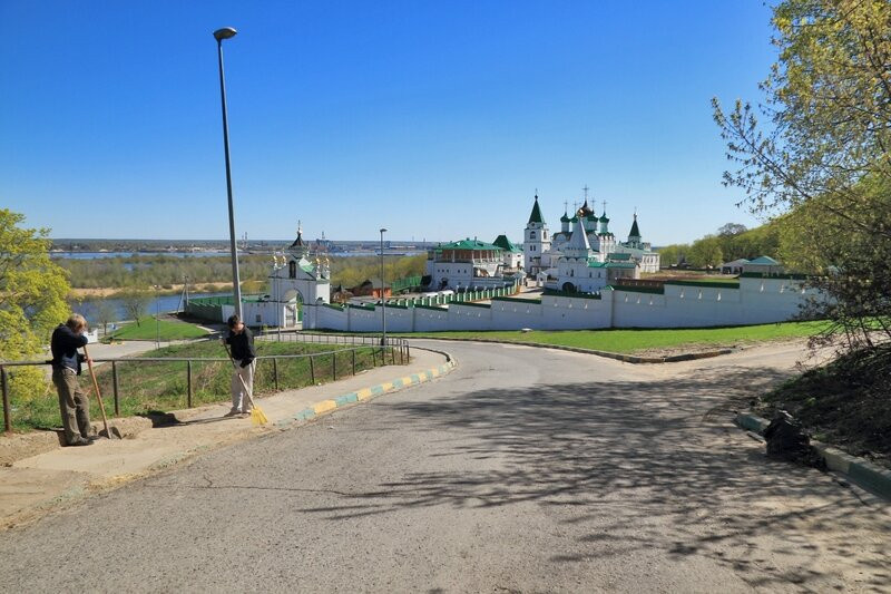 Панорама Печёрского Вознесенского монастыря