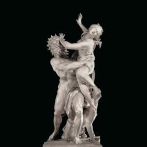 Плутон и Прозерпина (мраморная скульптура, Джованни Бернини, 1621-1622, Галерея Боргезе, Рим).