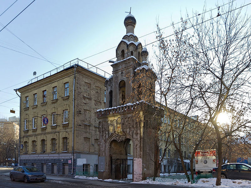 Колокольня церкви старообрядцев Санта-Каталина. Москва