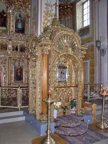 Чудотворная Грузинская икона Богородицы в Раифском монастыре, Казань.
