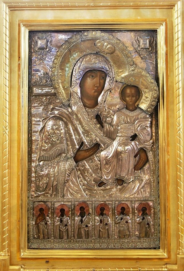 Икона Пресвятой Богородицы «Одигитрия-Смоленская»