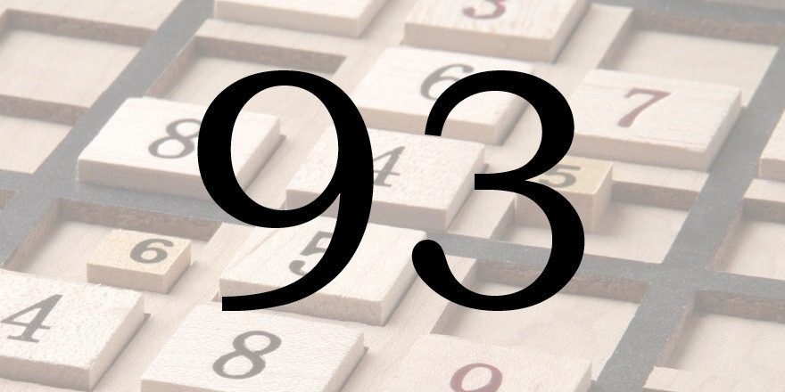 Число 93 в нумерологии - значение