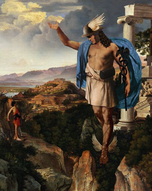 Чем занимался Гермес, греческий бог на Олимпе, кроме того, что постоянно над всеми издевался