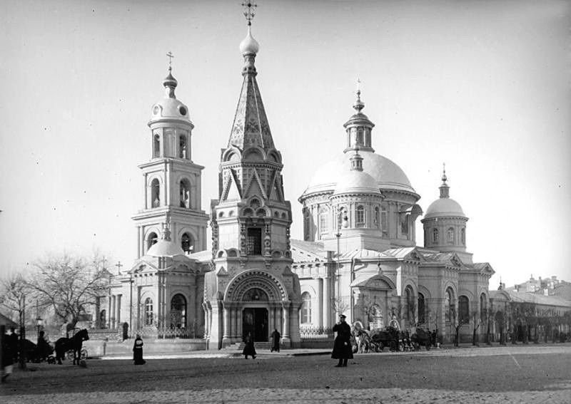 Церковь Василия Великого в Тверской Ямской слободе. Фотография начала 20-го века