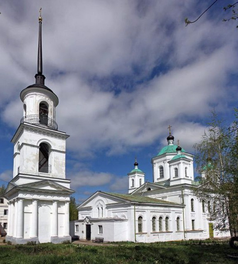 Вознесенский собор в Кашине (Русская православная церковь). В этой церкви сейчас хранятся мощи Святой Анны.