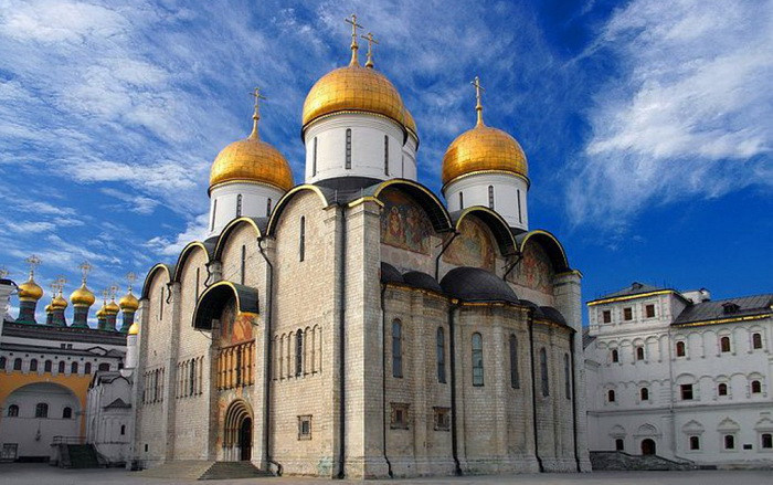 Московский Кремль Успенский собор