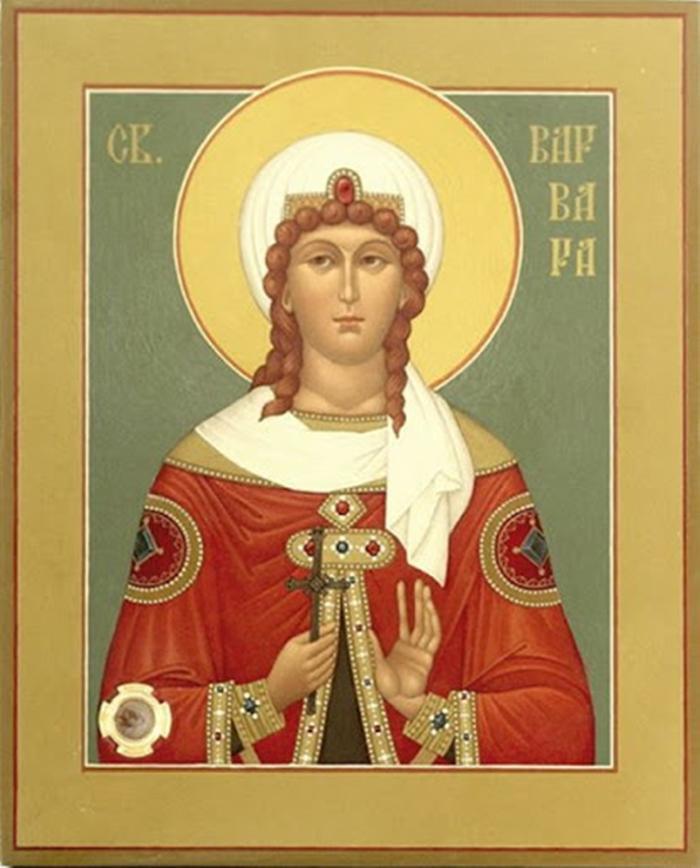 икона великомученицы Варвары
