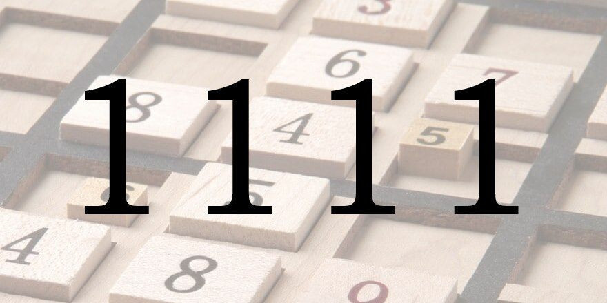 Число 1111 в нумерологии - значение
