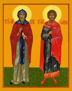 Святые мученики Кир и Иоанн - молятся в болезни