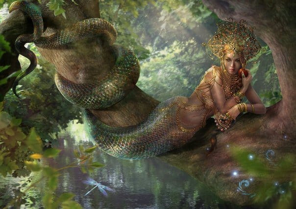 ламия - минифическая сенхина-змея