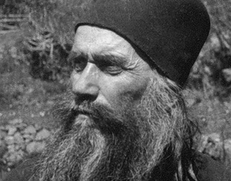Преподобный Силуан Афонский. Фотография 1930-х годов.