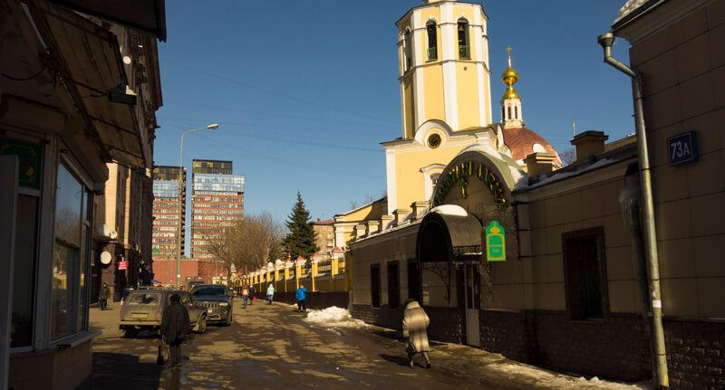 Церковь на улице Соколья