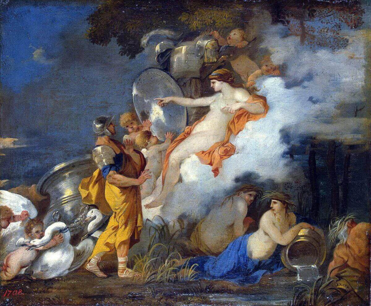 Себастьян Бурдон «Венера и Эней»