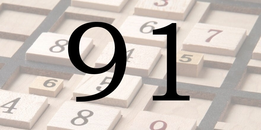 Число 91 в нумерологии - значение