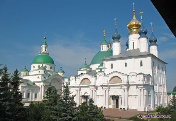 Собор Зачатия Святой Марии, Спасо-Яковлевский монастырь, Ростов Великий