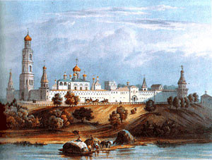 Симонов монастырь с церковью Рождества Пресвятой Богородицы