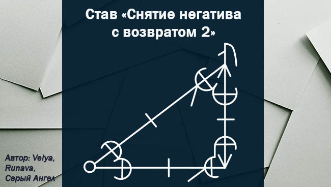 рунический став на звудров негатива Снятие негатива 2