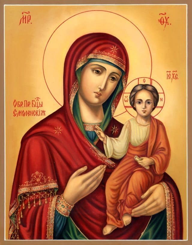 Икона Пресвятой Богородицы «Одигитрия-Смоленская»