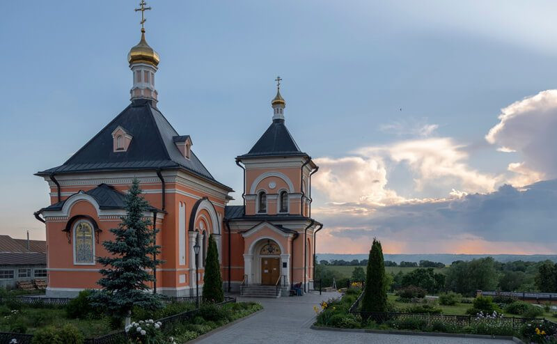 Преображенская церковь Оптиной пустыни