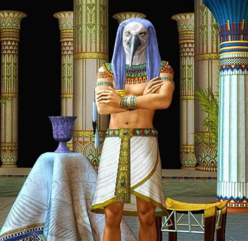 Египетский бог-тот