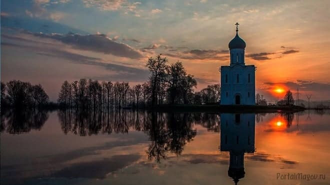 Освящение галита в церкви