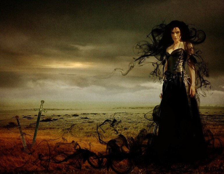 Морриган — самая темная кельтская богиня
