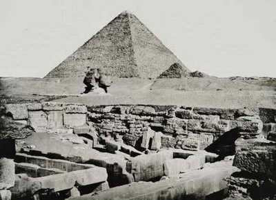 Великий Сфинкс Египта. Анри Бешар 1887 г