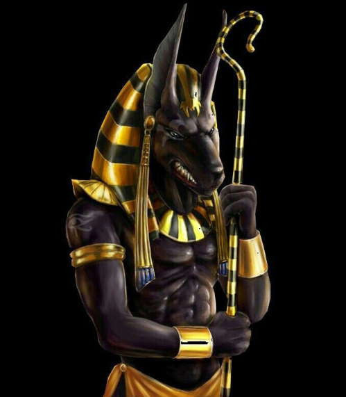 Египетский бог-анубис