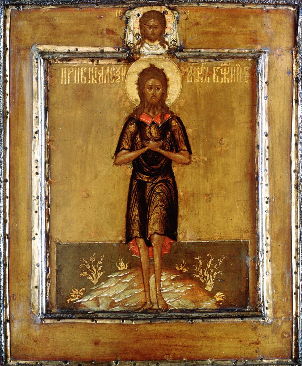 Святой Алексий, человек Божий. Икона, 17 век. Россия
