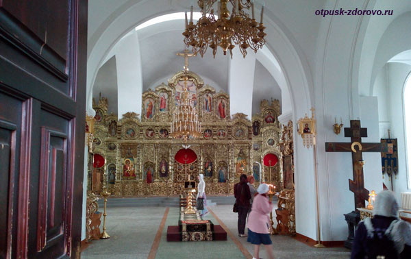 Интерьер Троицкого собора, Раифский монастырь, Казань.