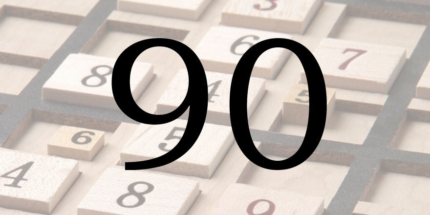 Число 90 в нумерологии - значение
