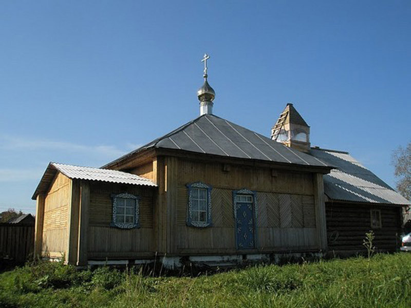 Храм Русской православной церкви в честь Архангела Михаила, деревня Путино, Пермский край.