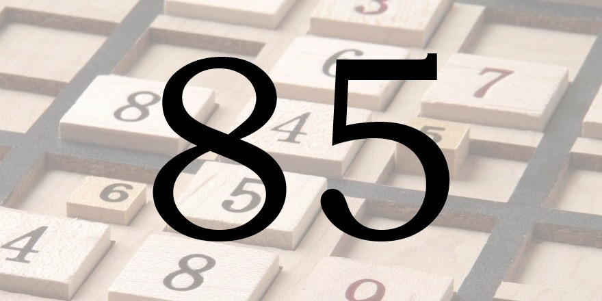 Число 85 в нумерологии - значение