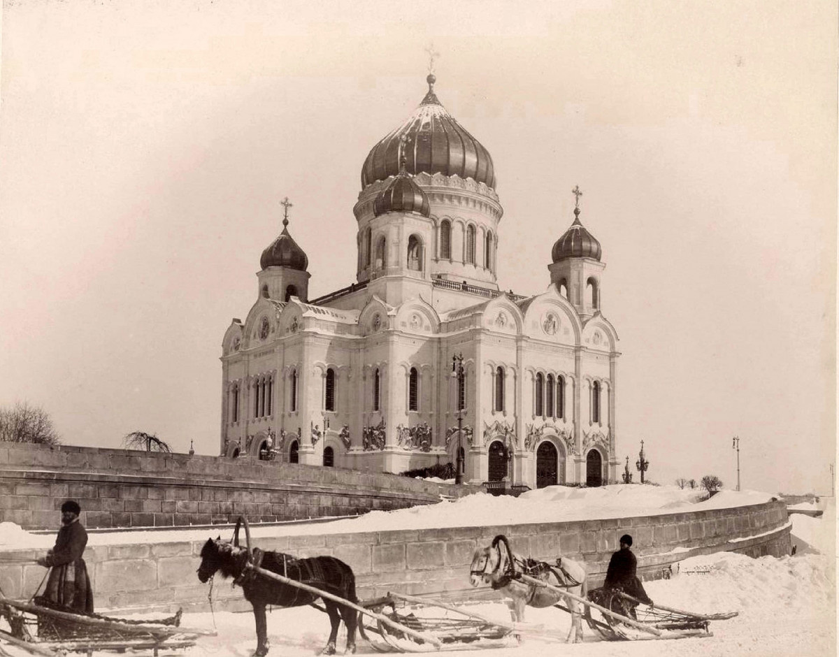Храм Христа Спасителя в Москве, 1896 - 1897 гг.