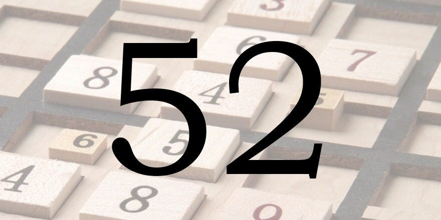 Число 52 в нумерологии - значение