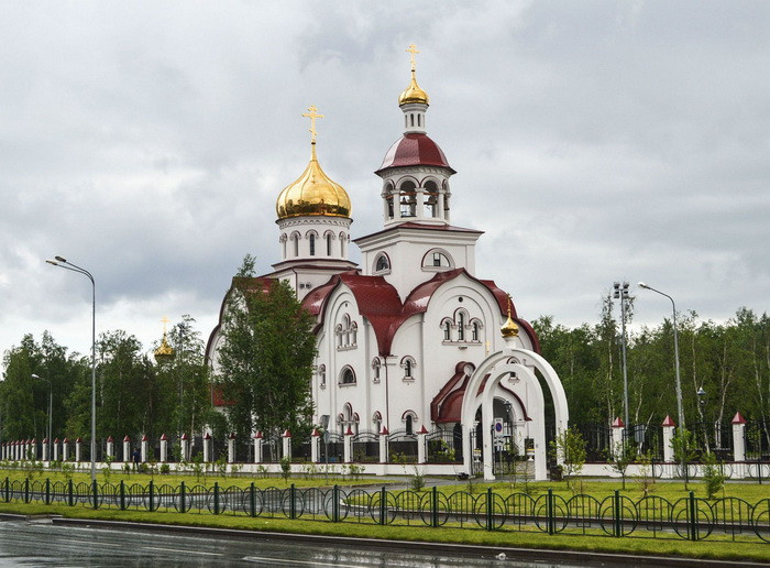 Церковь Георгия Победоносца в Сургуте