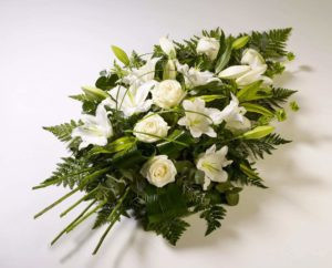 Букет белых цветов, фото