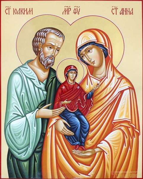 икона святых Иоакима и Анны
