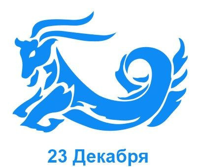 23 декабря знак зодиака Козерог