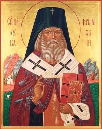 Икона святого Луки Крымского
