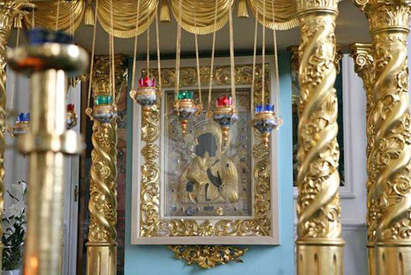 Икона Божьей Матери Богородицы в Феофаниевском монастыре, Кострома