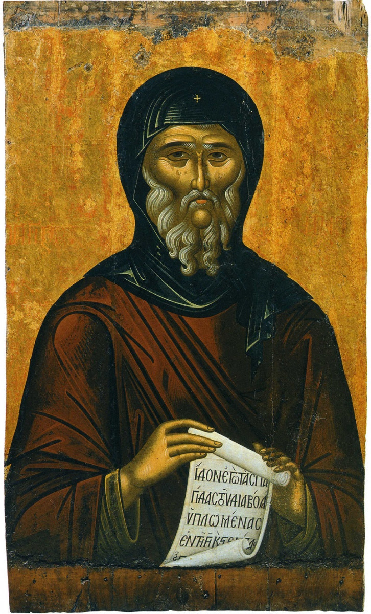 Святой Антоний Великий. Крит, вторая половина 16 века. Москва, Г.И.М
